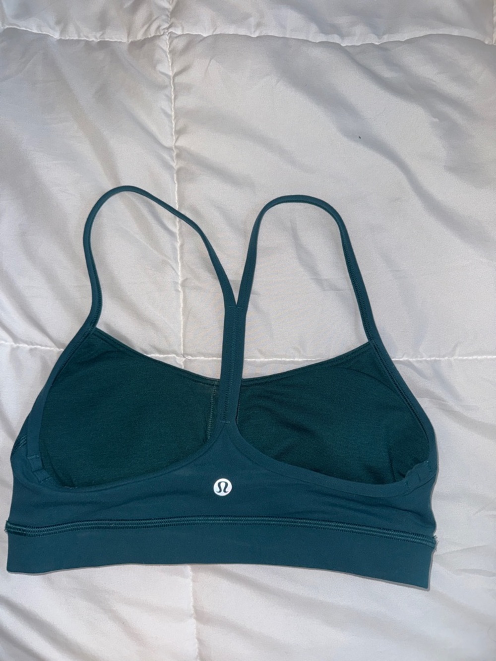 Lulu lemon green/ blue sports bra